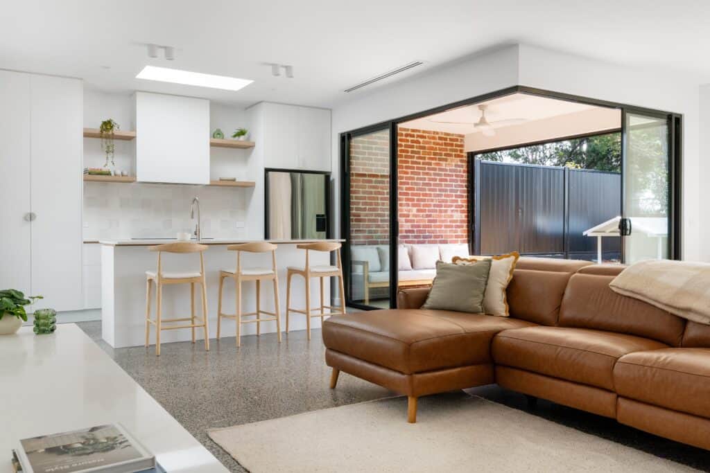 Kitchen And Living Area